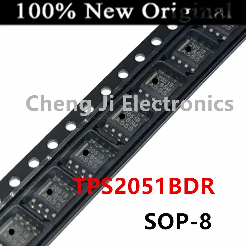 10PCS/Lot   TPS2051BDR  2051B 、TPS2051BDGNR  TPS2051BDGN 、TPS2052BDGNR  2052B   New original power distribution switch chip