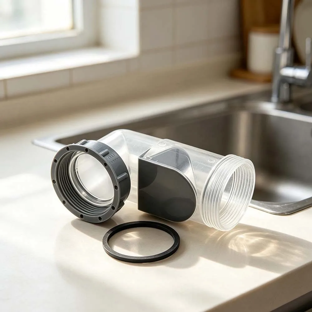 58mm Y-shaped Drain Robust ABS And PP Materials DIY Plumbing User-friendly Design DIY-friendly Design Leak-proof Connection