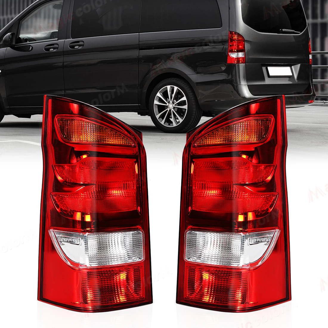 Taillights For Mercedes-Benz Vito V-Class W447 2015 2016 2017 2018 2019 2021 2022 Tail light Assembly Car Accessories Left/Right