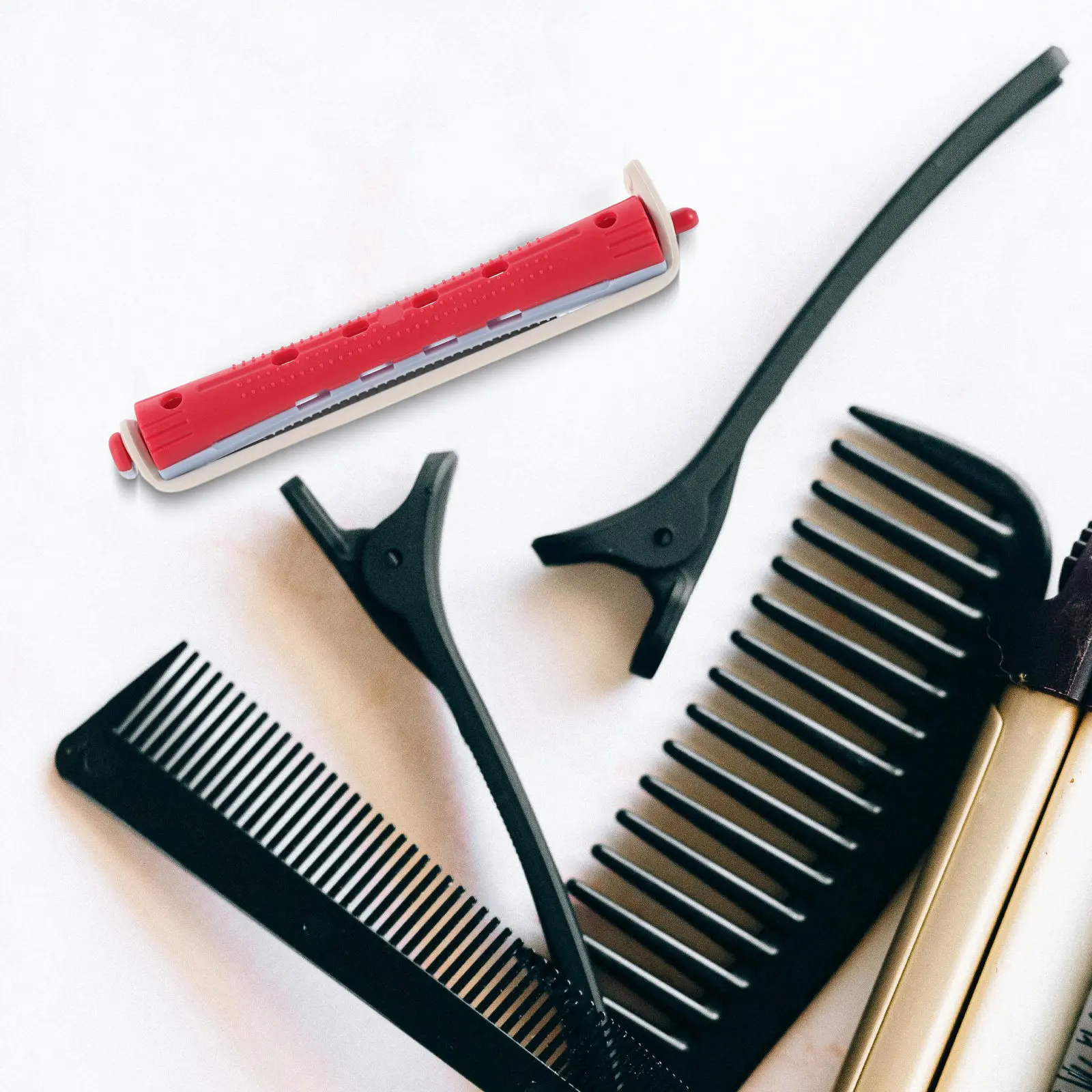 

Набор из 24 пластиковых бигуди для завивки волос, профессиональные термостойкие ролики для создания волн и локонов, для коротких волос