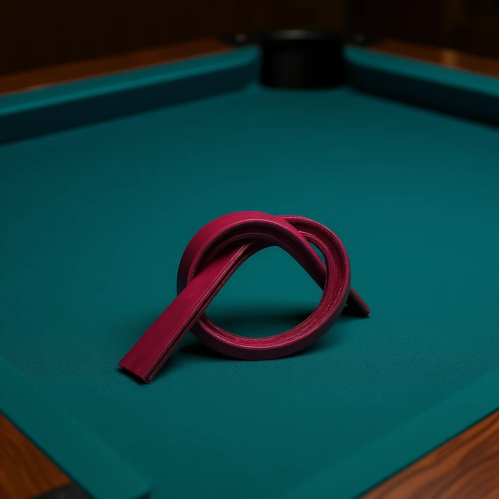 

1 Piece Billiards Table Bumper Rubber Strip 3.3 Ft Cushion Rail 30x24.5 Mm Strong Elastic Replacement For Pool Tables