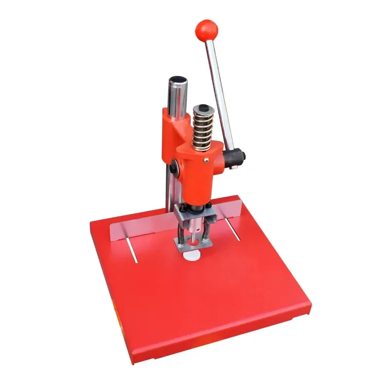 Manual Plastic Bag Hole Puncher Single Hole Making Machine for Shopping Bags Packaging Supplies Tool Heavy Duty Hand Press