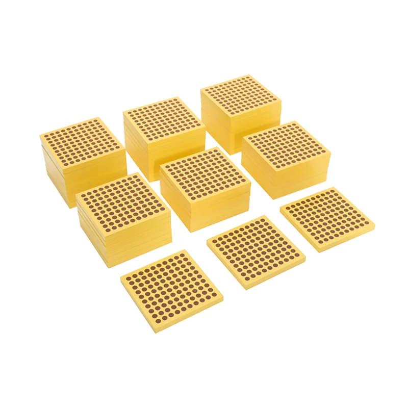 우드 백각형 몬테소리 구슬 교구 수학 교육 장비 십진법 학습 장난감 수학 게임