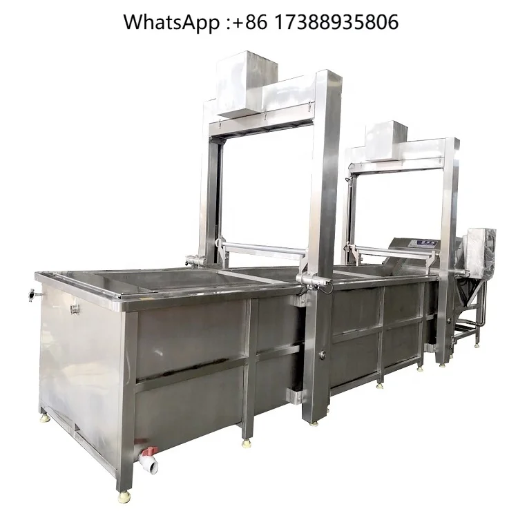 Automatic Food Cooking Machine Customized Canned Beef Pre-cooking Machine Canned Chicken Pre-cooking Machine