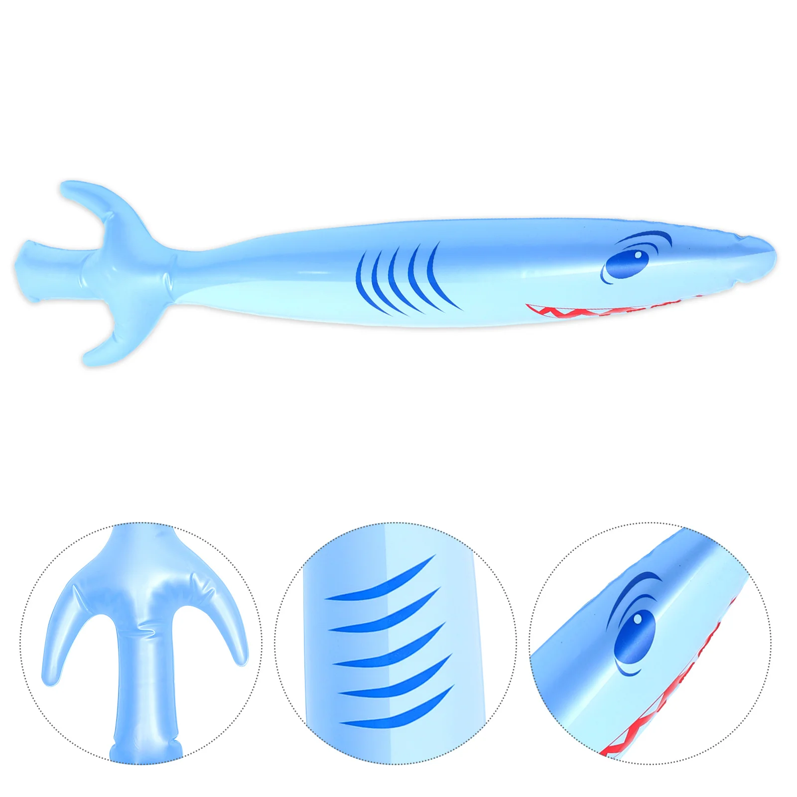 ดาบโจรสลัดเป่าลม 2 ชิ้น ด้ามจับโค้งงอ ง่ายต่อการเป่าลมและปล่อยลม สีสันสดใส ลวดลายธีมโจรสลัด อุปกรณ์ประกอบฉากสำหรับงานปาร์ตี้