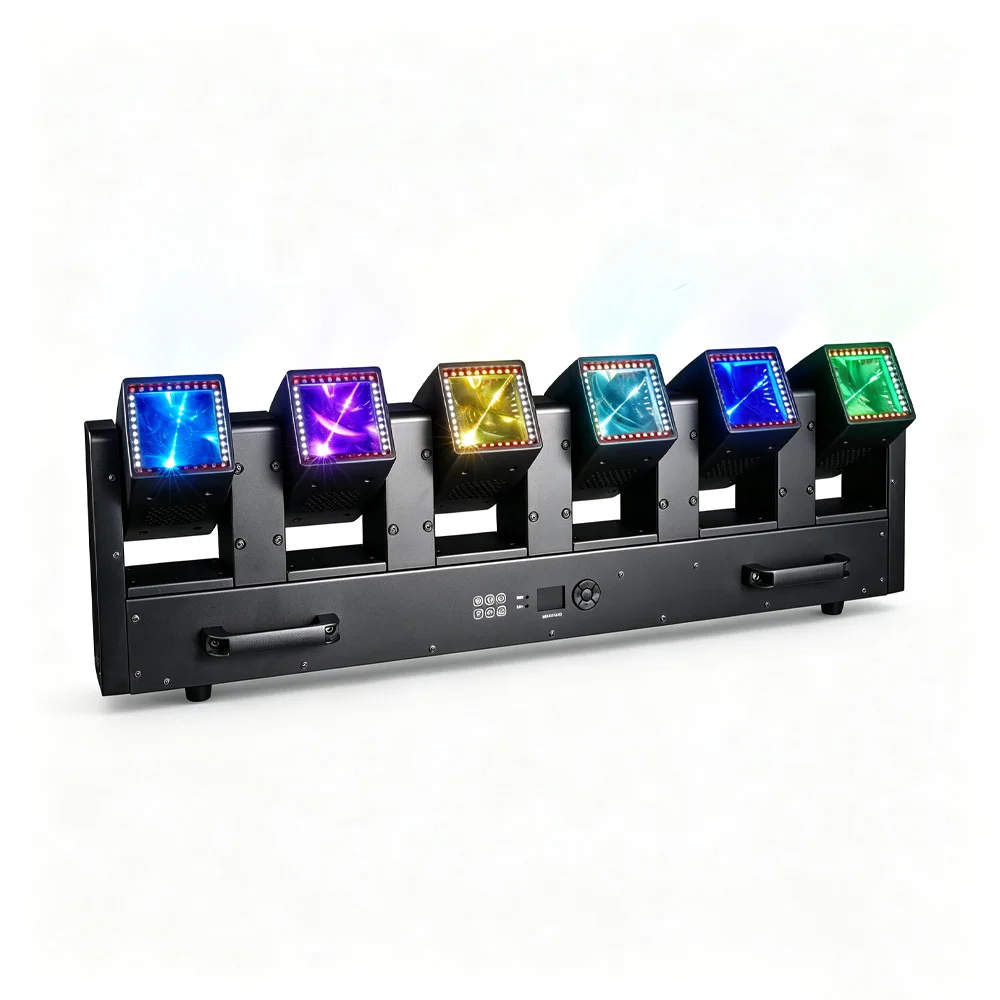 DJSource 80W LED RGBW 4in1 Par Light Beam Zoom Focus Function Wash Strobe Effect With DMX512 Control Stage Lighting
