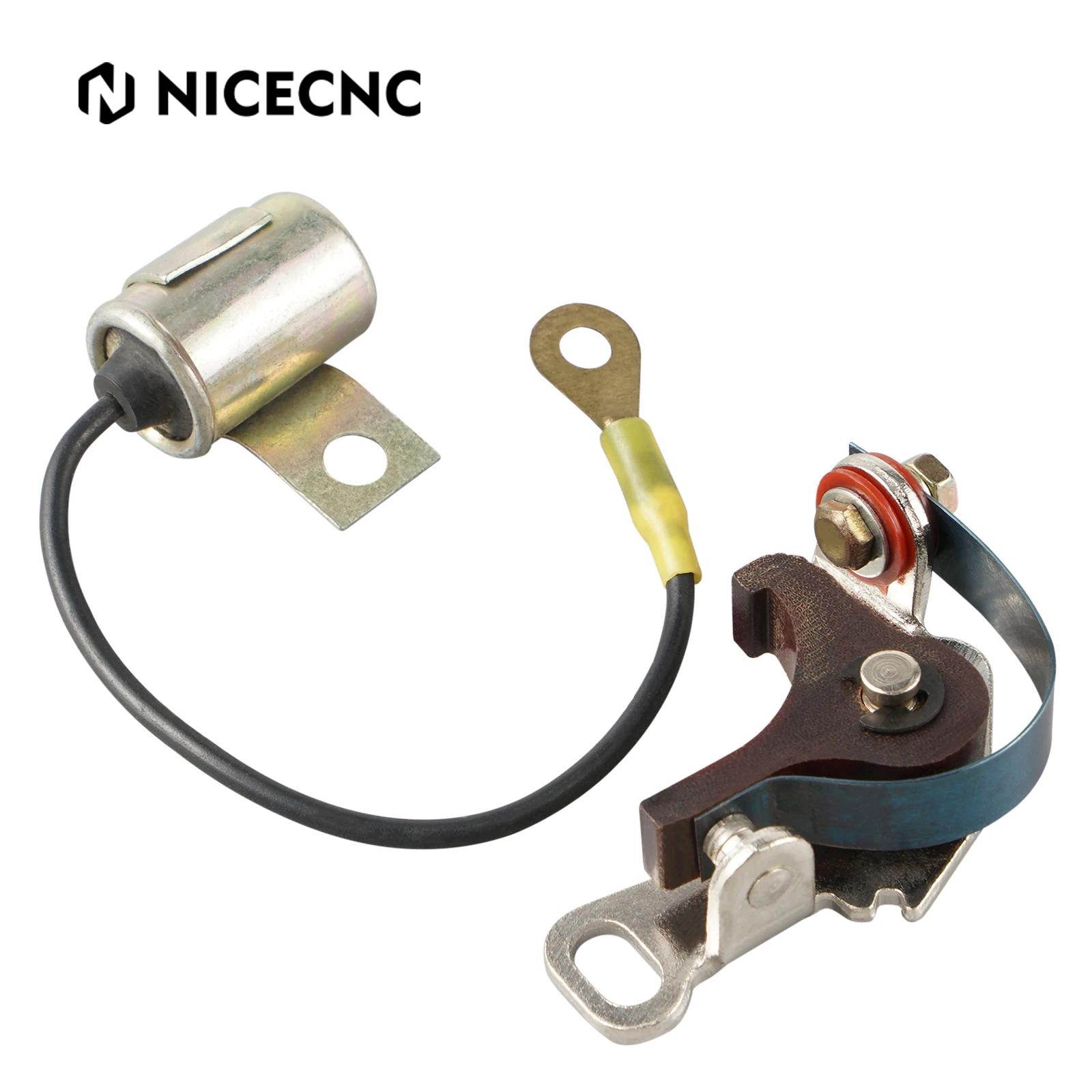 Kit de afinación de encendido, condensador de puntos para Honda CM91 90 C90M 1966-1969 ATC90 1975-1978 CT90 Trail 1966-1969 1971-1972 1974-1979