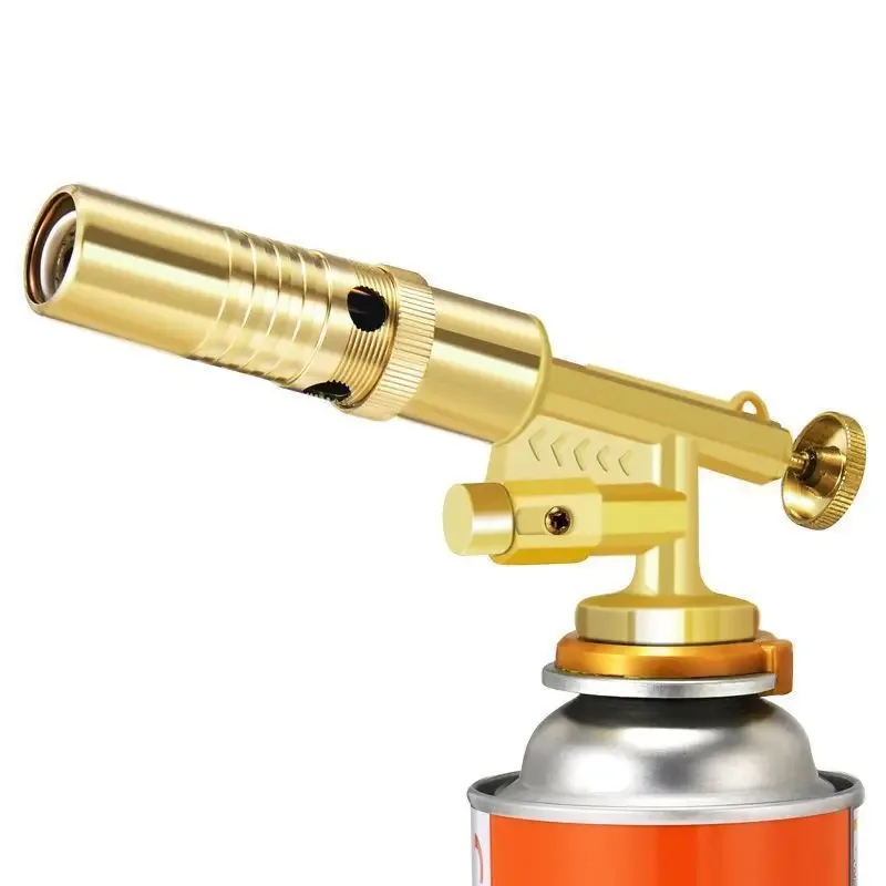 BBQ Welding Torch Gas Burner Flame Gun Blower Gas Torch Brazing Cooking Barbecue Auto Ignition Gun Kitchen Baking Tool