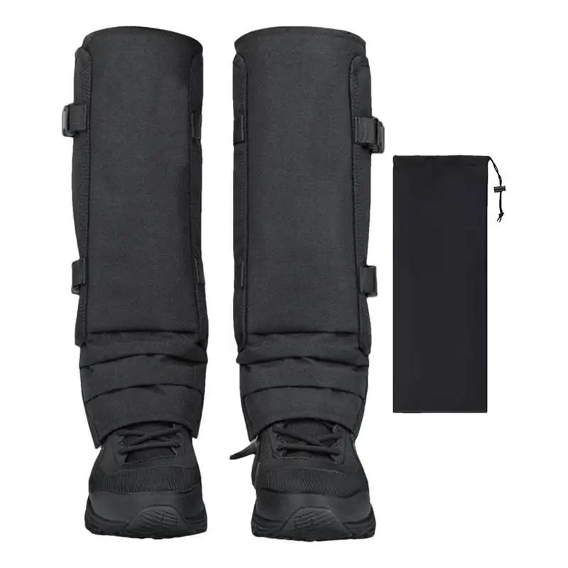 Snake Leg Guards Anti-Snake Gaiters Waterproof Breathable Snake Guards Adjustable Snake Proof Chaps Hunting Chaps For Lower Legs