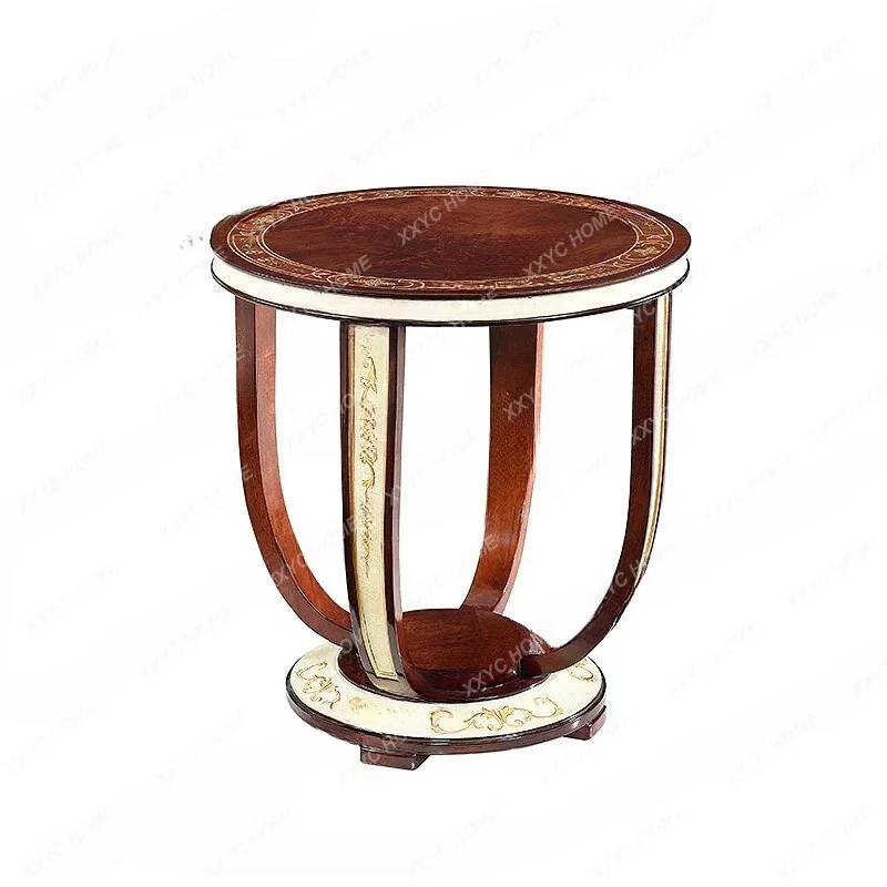 XX English corner table, villa living room table, neoclassical  furniture