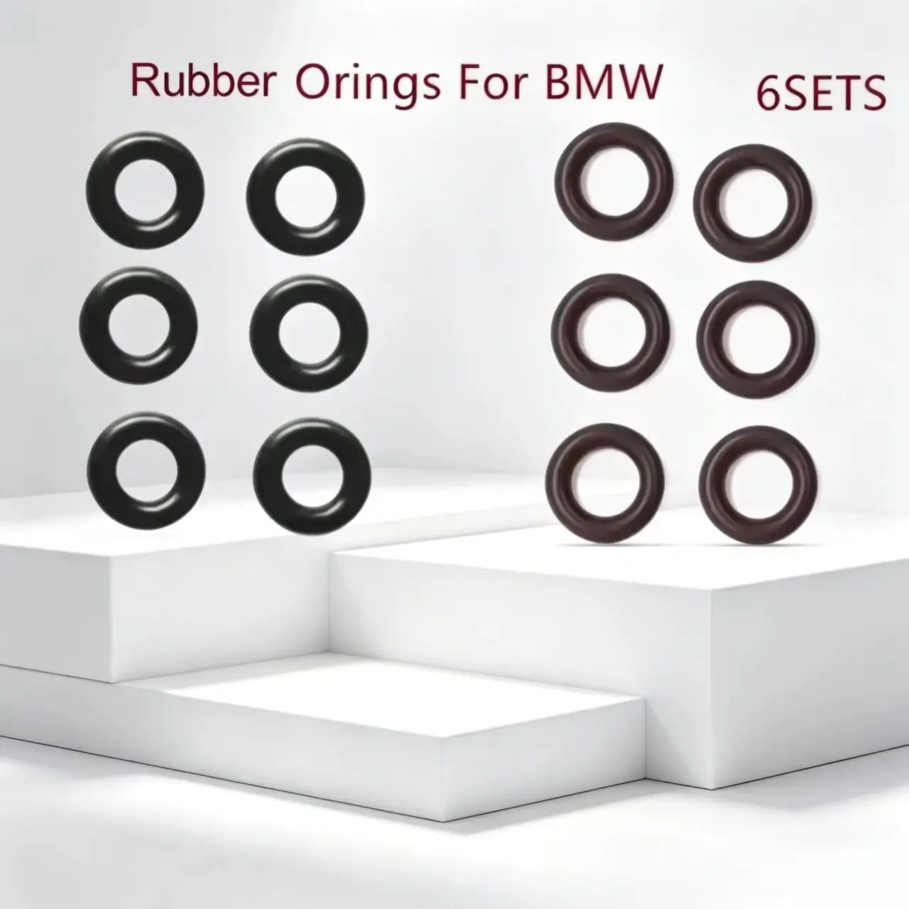 Wholesale 6Set Fuel Injector Seal Kits for Bmw E63 E64 E65 E66 E90 E91 E92 E93 N52B25 2.5L 7531634 Repair Parts (Jlf-Rk326)
