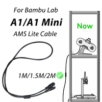 For Bambu Lab A1 Ams Lite 1M 2M Bambulab A1 Mini Ams Lite Extension Cable Upgrade 4Pin Ams Lite Tubing A1 Accessoires