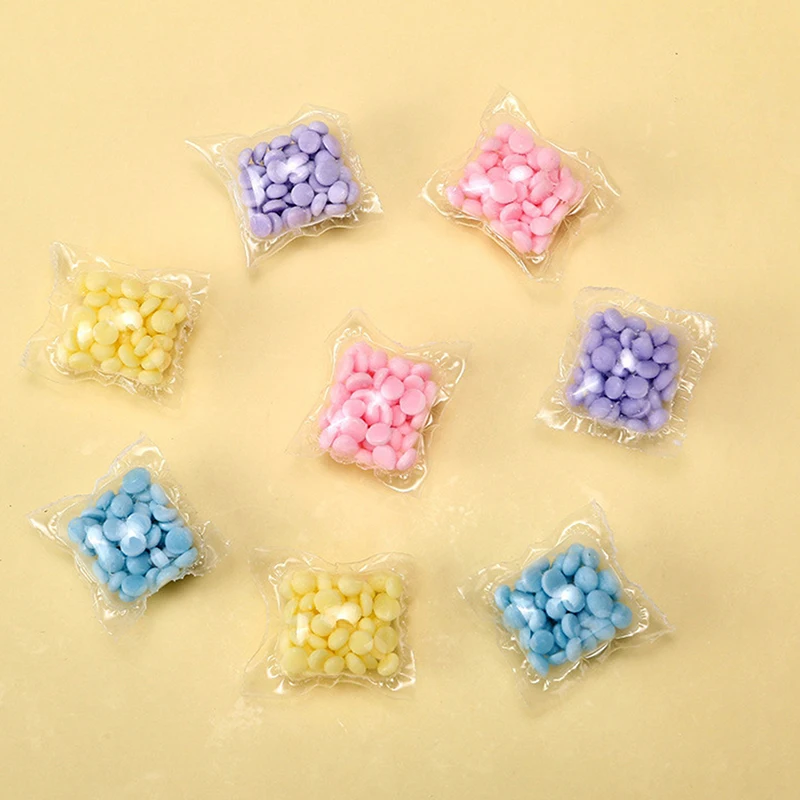 50/100PCS Laundry Scent Beads Granule Detergent Capsule Ball For Washing Machine Clothing Diffuser Perfum Scent Booster Beads