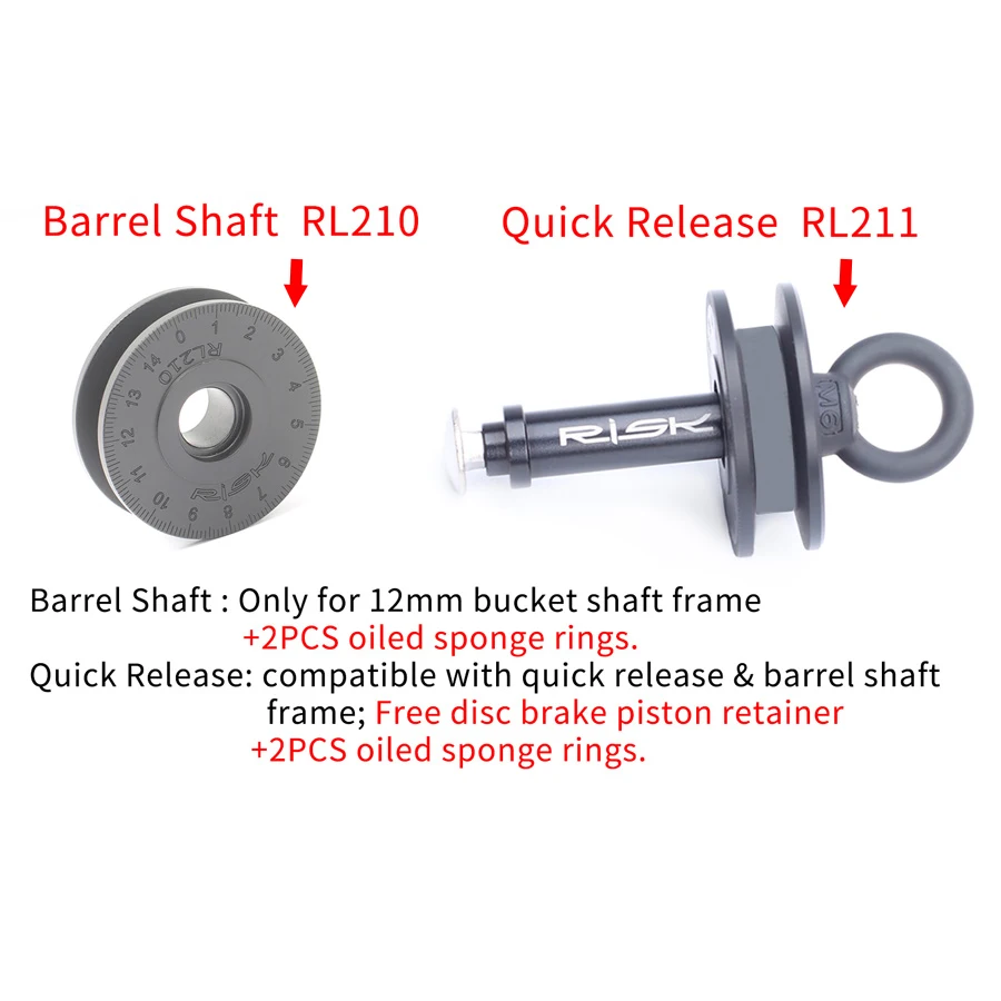 RISK RL211 RL210 uchwyt do roweru szosowego i górskiego uchwyt na łańcuszek Keeper olejarka rowerowa do spania piasta do szybkiego zwalniania i ramy