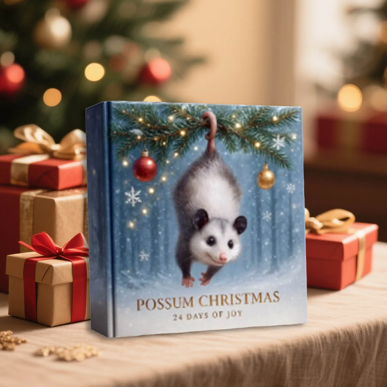 Lumières de fenêtre de Noël à piles avec minuterie Calendrier de vacances 2025 contenant 24 pendentifs en acrylique Chronomètre avec minuterie