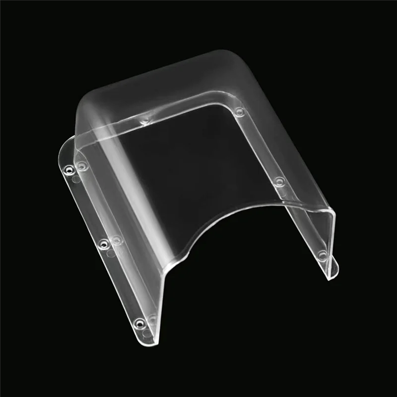 AED7-Cubierta transparente impermeable para timbres y lector de tarjetas, protector de plástico impermeable para exteriores