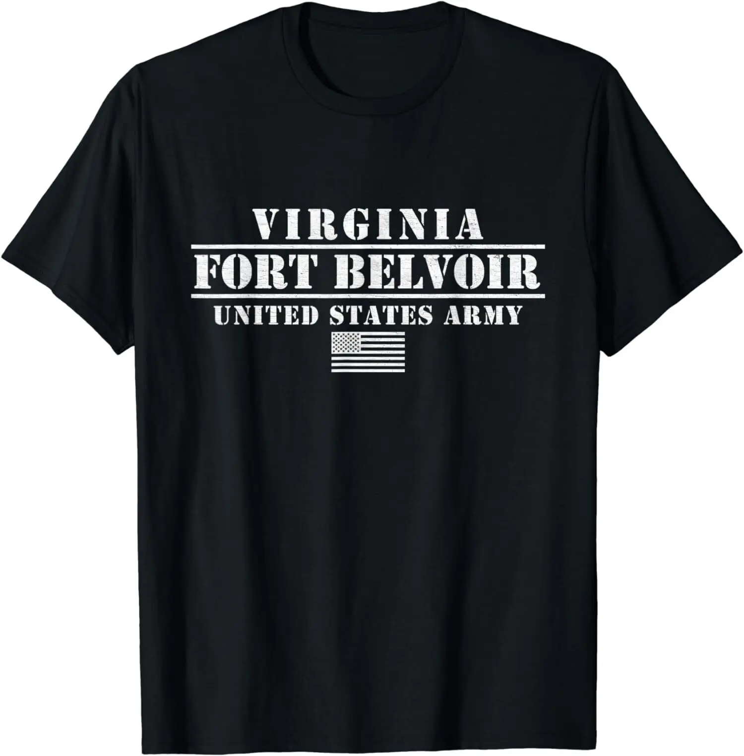 NEW LIMITED Virginia Fort Belvoir UU Army Base T-Shirt