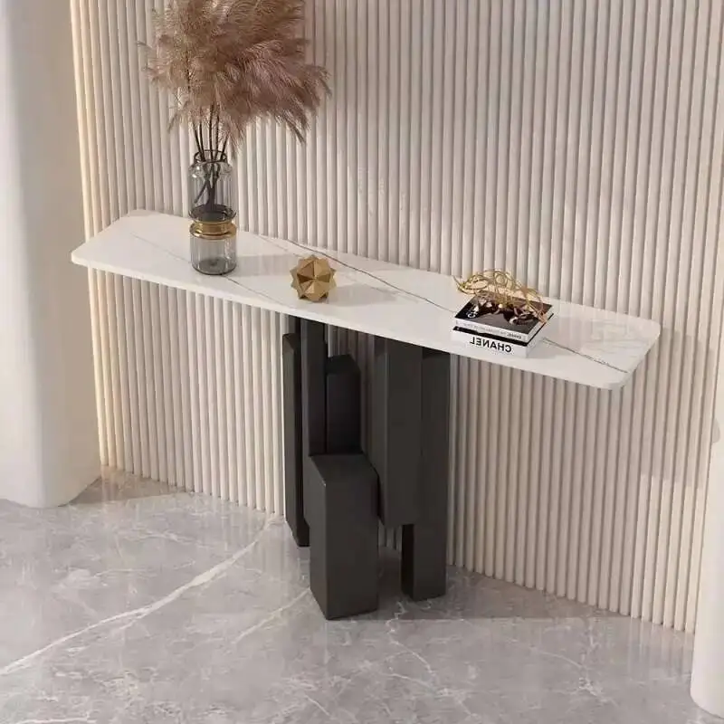 

Design Unique Hallway Table Trendy Nordic Elegant Beauty Corner Table Delicacy Modern Tabel Console Hallway Table Furniture