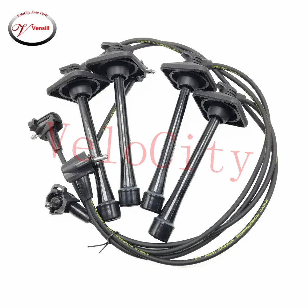 Zestaw przewodów świec zapłonowych pasuje do Toyota MR2 Celica Corona Camry Carina E RAV4 3SFE 5SFE Numer części #   90919-22369 90919-22370