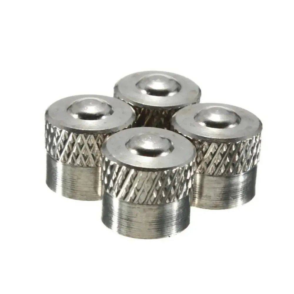 8/12/16pcs Brass Car Tire Valve Stems Caps Dustproof Easy To Install Tire Valve Cap Metal Tire Wheel Stem Air Valve Caps