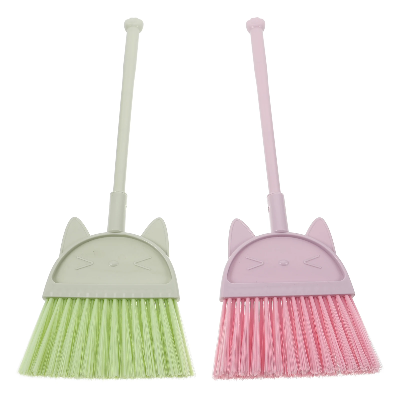 

3 Pcs Mop Children's Broom Set Favors Childrens Cute Dustpan Baby Toy Cleaner Brooms Toddler