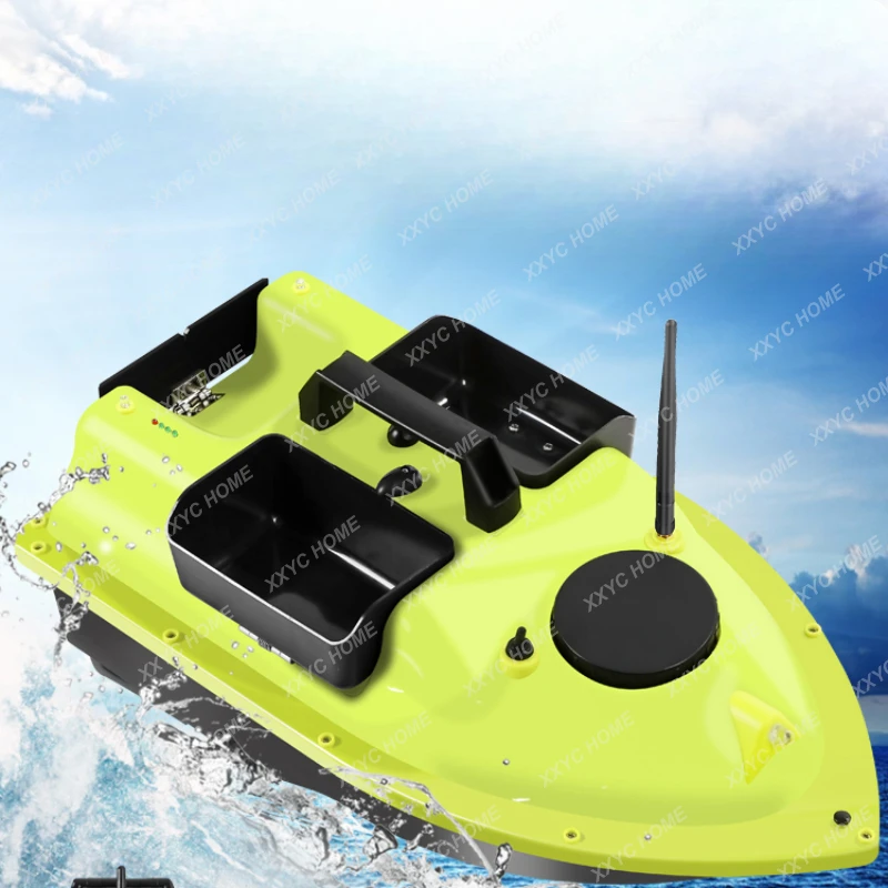 Fishing Boat Remote-Control Ship High-Power Gps Fixed-Point Fishing Nest Feeding Hook Automatic Bait Feeding Boat Trawling Net