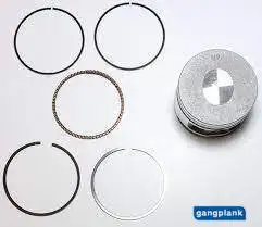 6AH-11631-00-00 Piston Set for Yamaha Outboard Engine 4 Stroke F20 6AH-11631 Pinton Ring 63MM