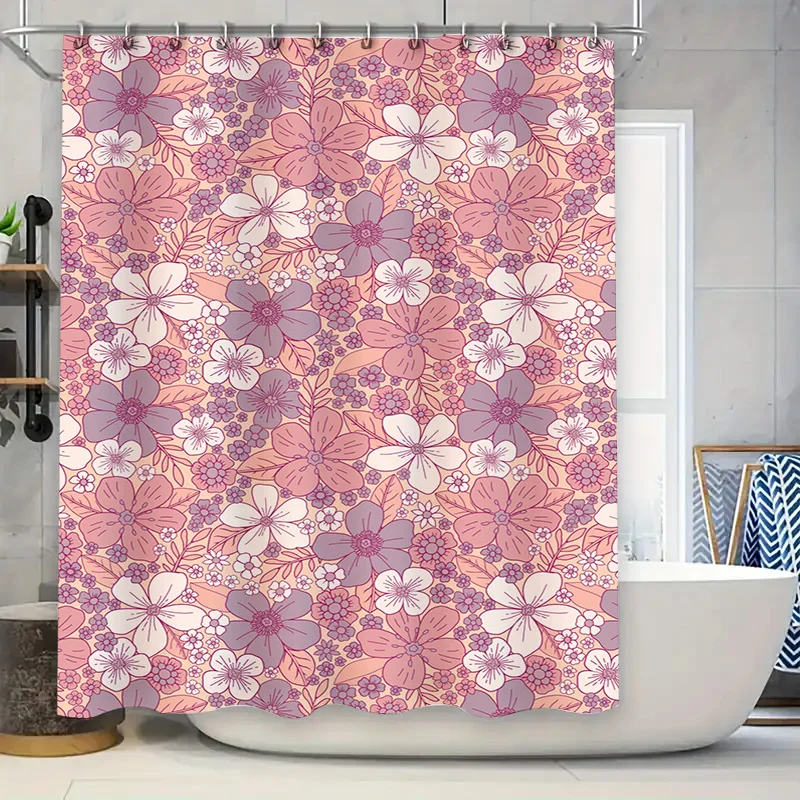 

Зелено-синяя занавеска для душа, водонепроницаемая ткань, декор для ванной комнаты с пузырьковым принтом, аксессуары для дома (разноцветные)