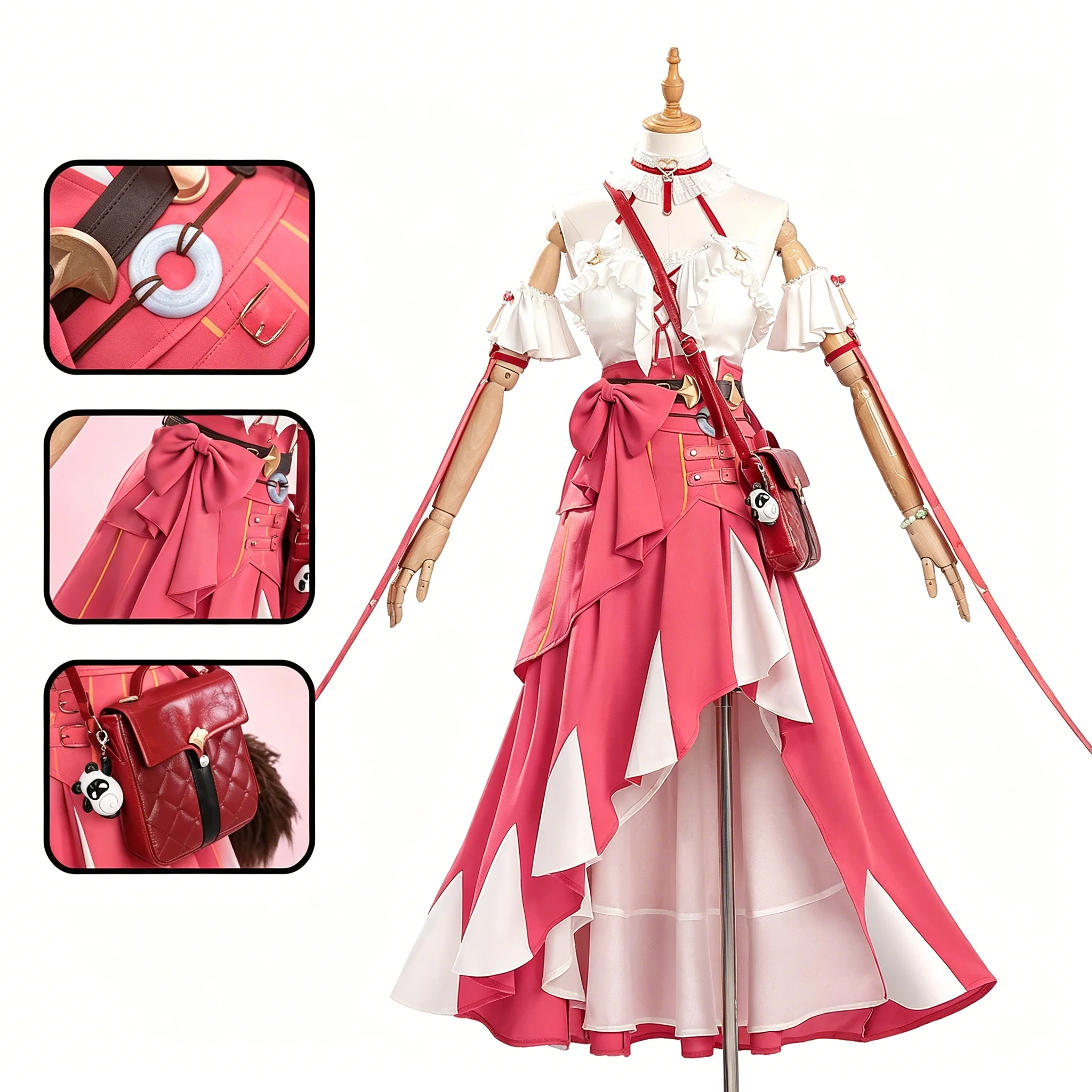 

ZZZ Ye Shunguang Zenless Zone Zero Cosplay Costume Women Daily Wear Halloween Role Play Party Outfit Comic con Anime Full set