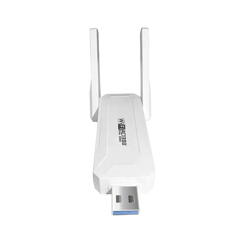 1300Mbps WiFi5 Stick Private Model Wireless Wifi Adapter Dual Band USB3.0 Wifi Dongle Antenna for PC