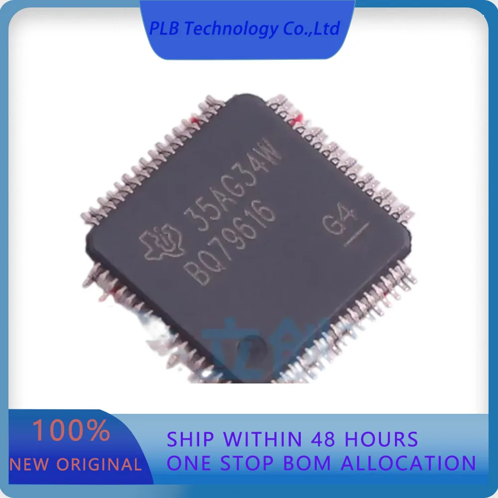 1PCS/LOT BQ79616PAPRQ1 BQ79616  9V~80V Lithium-ion/Polymer 6~16 HTQFP-64(10x10) Battery Management Original Stock