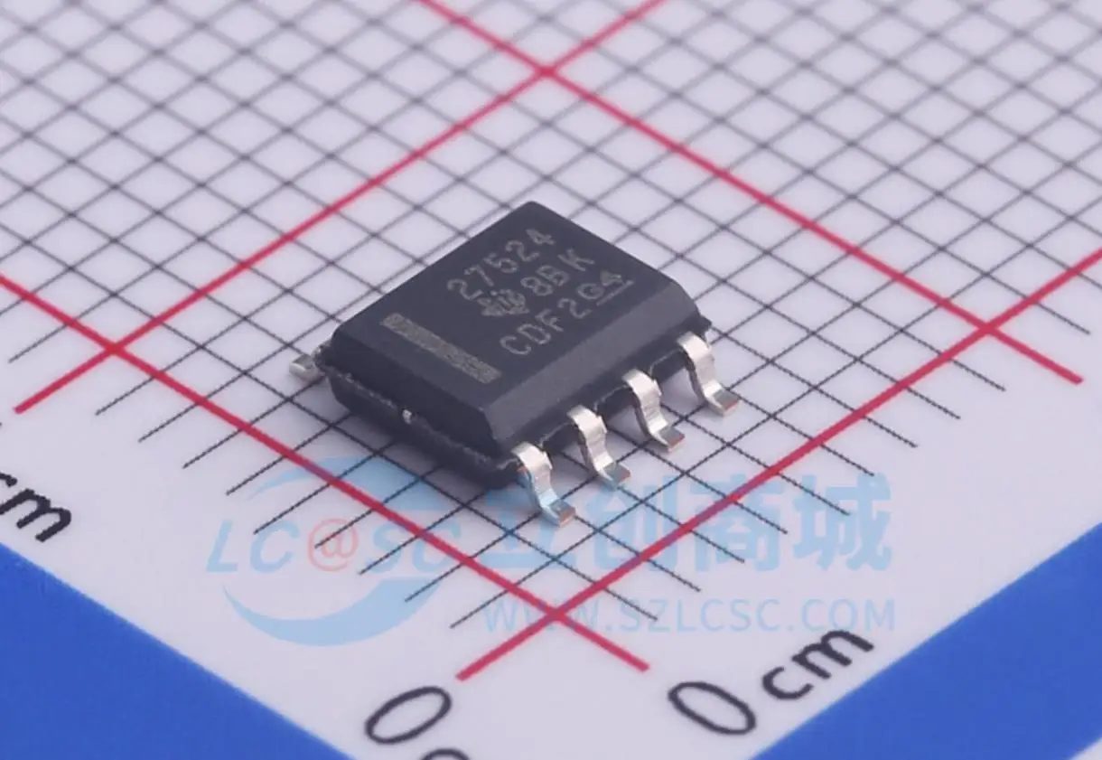 30PCS  Original genuine UCC27524DR SOIC-8 dual channel gate driver chip