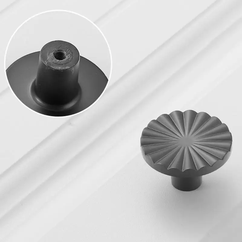 Picture 5: Closet Knobs Metal Modern Closet Knobs Cupboard Knobs Kitchen Cabinet Hardware Simple Drawer Pulls Knobs For Bedroom Bathroom