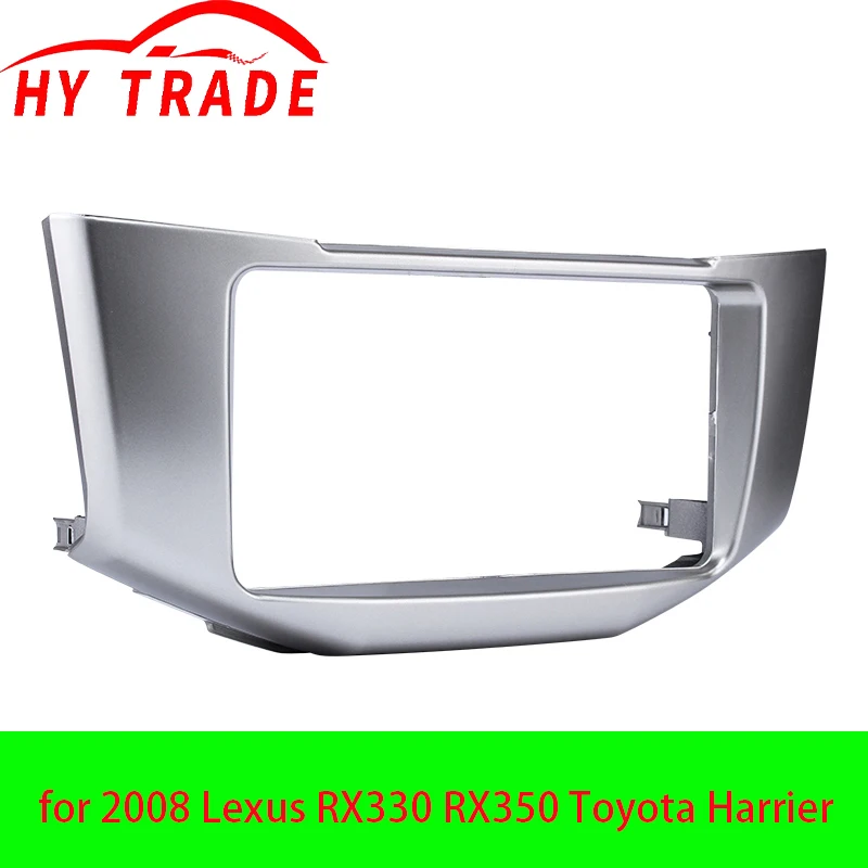 

HY 2Din УФ-черная автомобильная стереорамка, комплект крепления на приборной панели для Lexus RX330 RX350 2008 Toyota Harrier 202*102 мм, установка радиоприемника