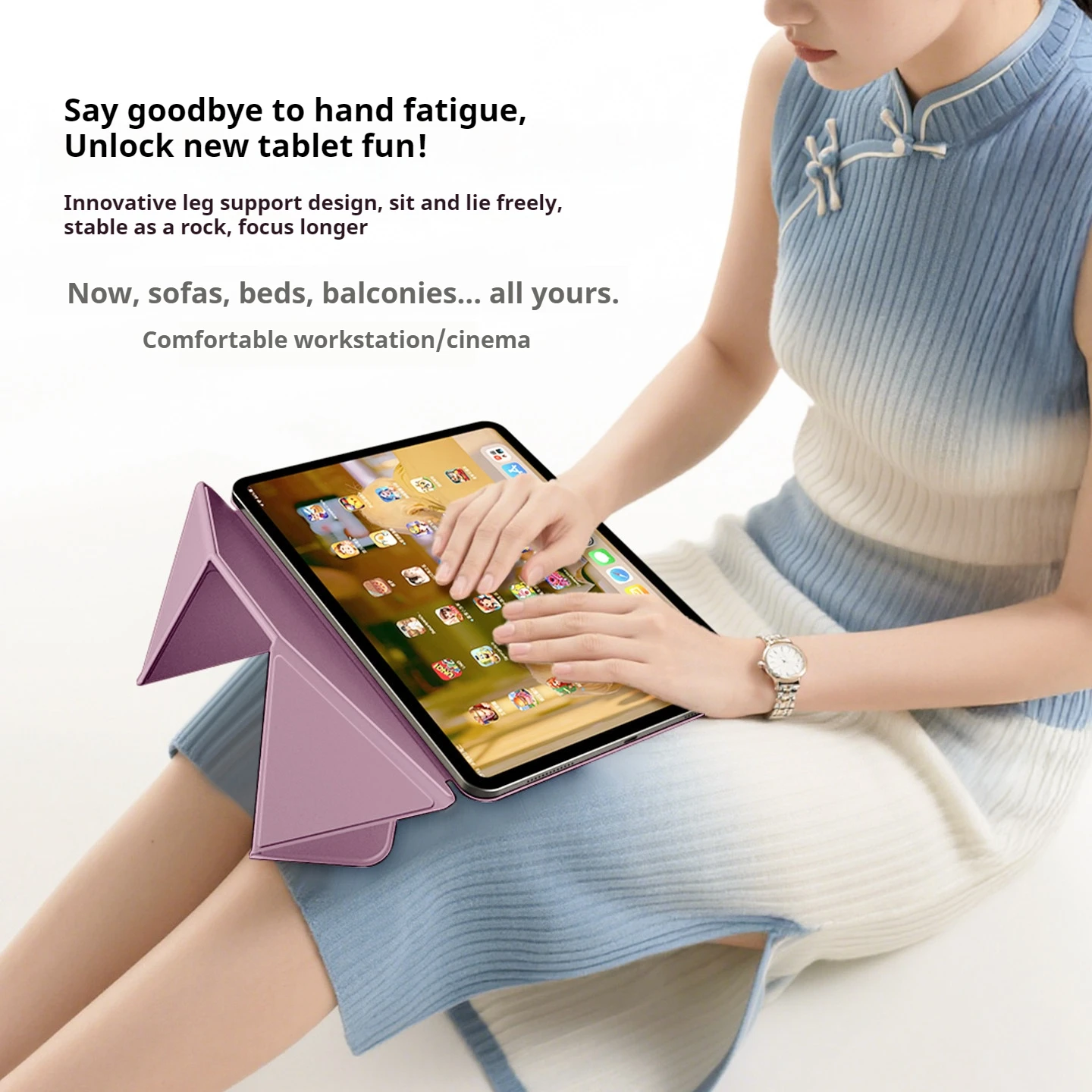 Magnetic Smart Cover for iPad A16 Case 2026 Air 11 M4 M3 M2 10th Funda for iPad Pro 13 M5 12.9 Air 5 Mini Separable Sleep Cover