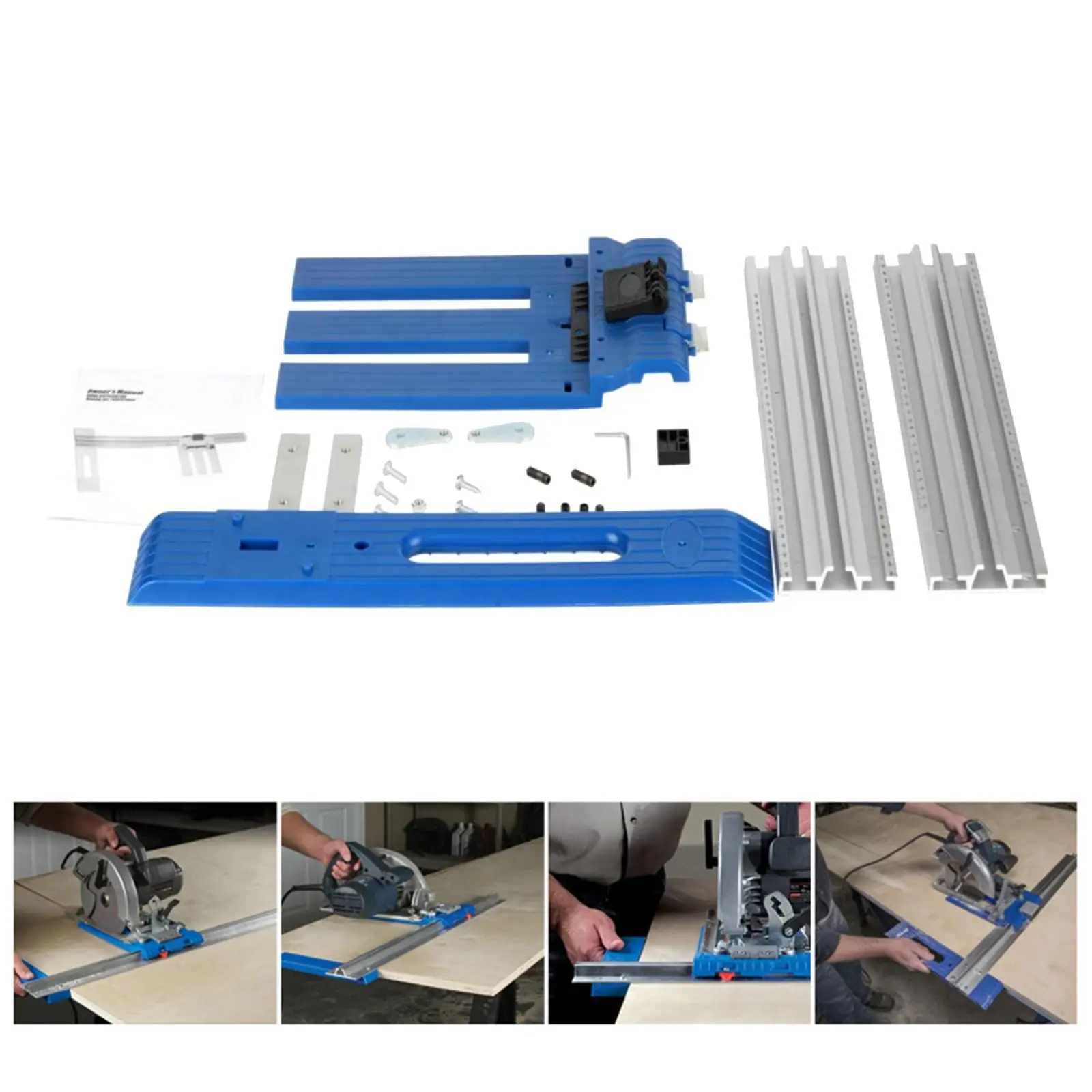 Electric Circular Saw Fixed Guide Rail Sliding Fixed Track Edge
