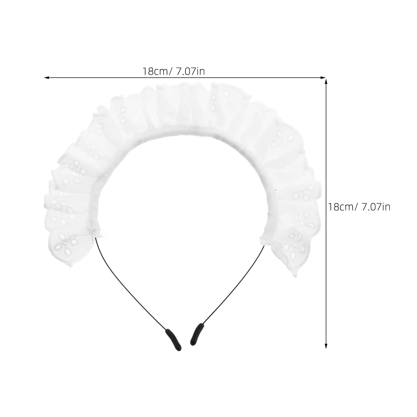 Accesorio de disfraz de moda, accesorios para el cabello Kawaii, diadema, tocado para niñas, trajes para mujeres, tocado blanco para niñas, nuevo