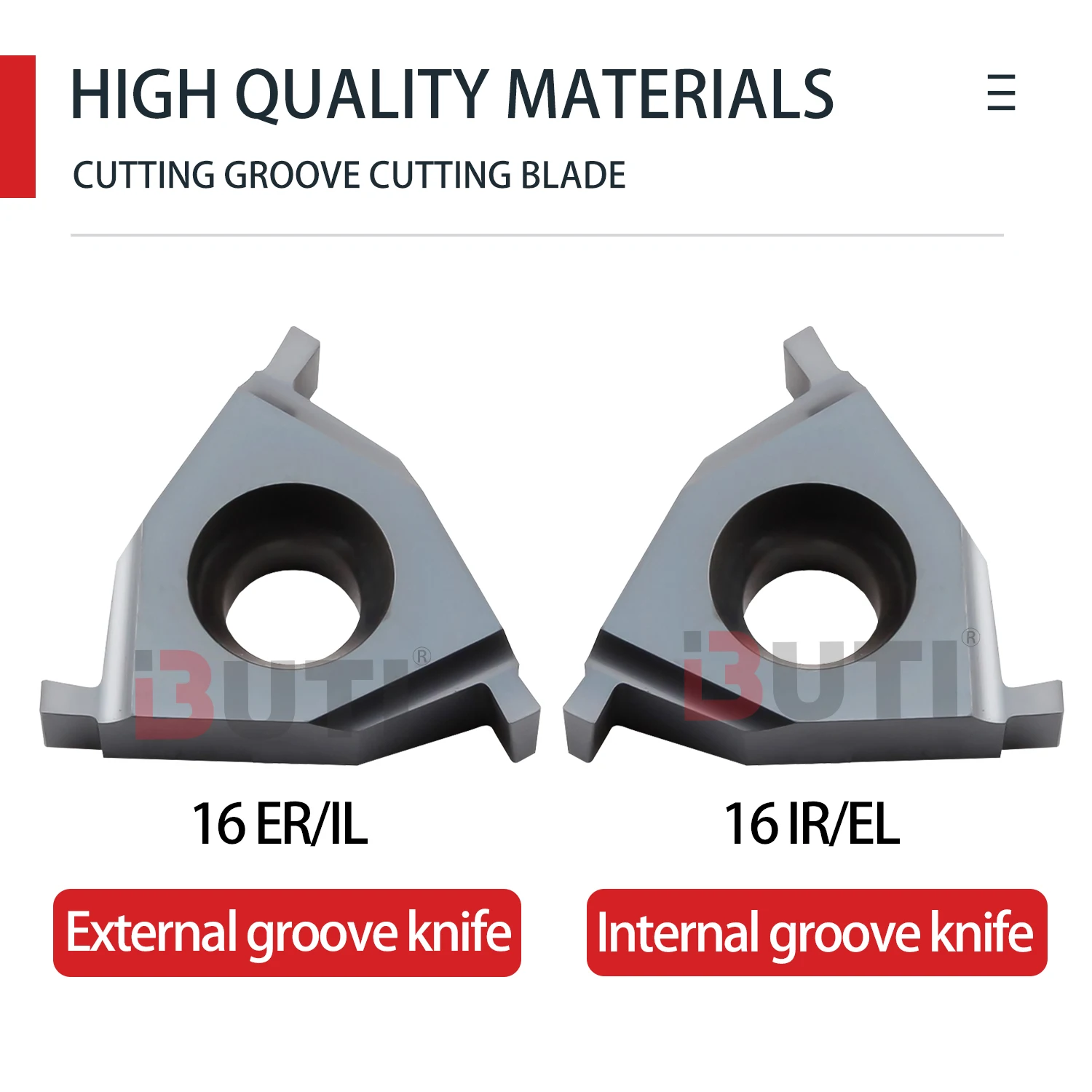 16ER IL/16IR EL 0.7 1.5 1.95 2.0 LDA DESKAR 100% Original Blade Three-Point Cutting Flat-Mounted Retaining Ring Grooving Inserts