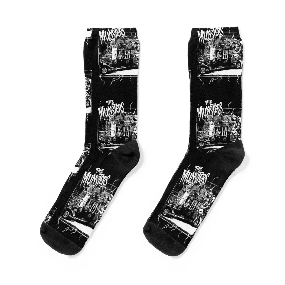

Munsters Koach Socks kawaii Wholesale cartoon New year's Socks For Women Men's