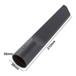 35mm Universal Vacuum Cleaner Flat Suction Head Crevice Nozzle For Sofa Nook Cranny Household Cleaning Tools