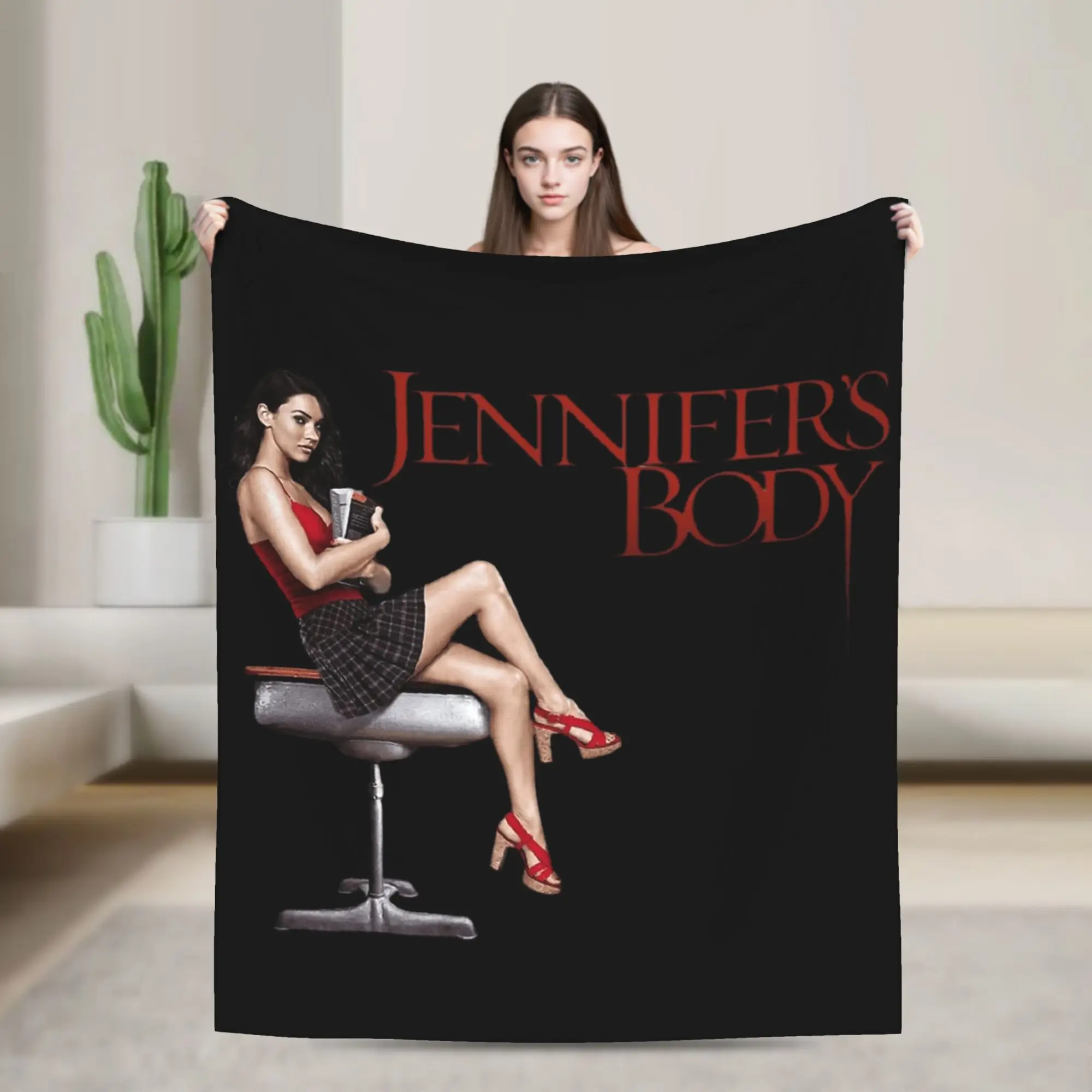 Jennifer's Body Poster Blankets Fleece  Super Soft Throw Blankets for Bedding Couch Bed Rug