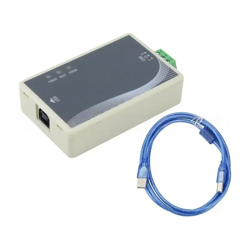 For ZLG Compatible USBCAN Analyzer USB To CAN Cantest Interface CAN Test Debugger Canopen Support For Secondary Development