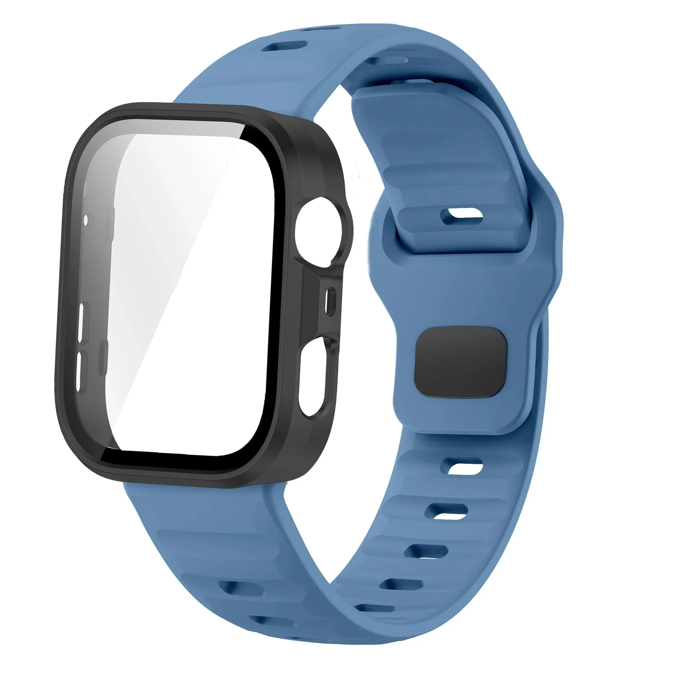 Pulseira de silicone macio + capa para pc, para huawei watch fit 4 fit 3, capa protetora antiarranhões, huawei watch fit 4pro, pulseira esportiva