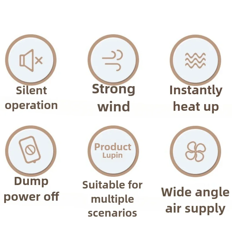 Бытовой электрический обогреватель 200 В, низкий уровень шума, перегрев и сбой питания, небольшой офисный обогреватель, энергосберегающий обогреватель, обогрев ванной комнаты