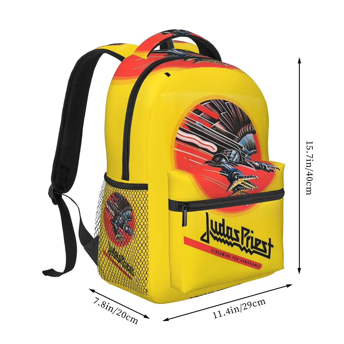 Judas Priest Screaming For Vengeance 1982 Backpack Hot Sale Daypack Boys Girls BookBag School Bag Shoulder Bags for Men Women