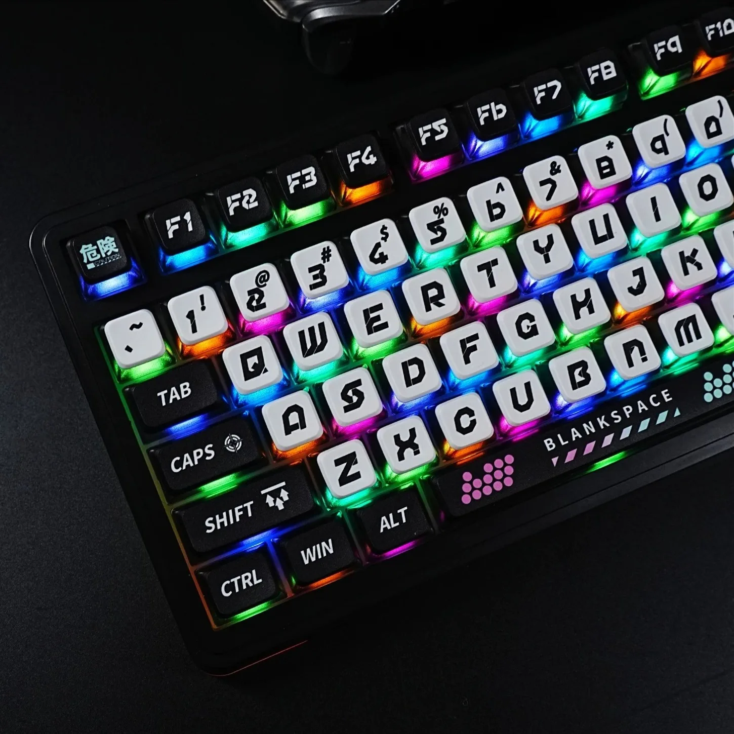 XDM 125 Keys PBT+PC Four-sided Translucent Keycaps Personalized Custom Set for 68/75/87/108 Mechanical Keyboard