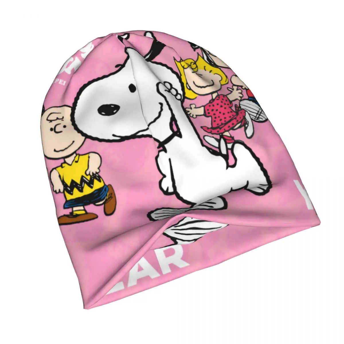 سنوبيس الكرتون الكلب مترهل قبعة رجل امرأة الشتاء الشارع الشهير Skullies Beanies قبعة بونيه قبعة متماسكة