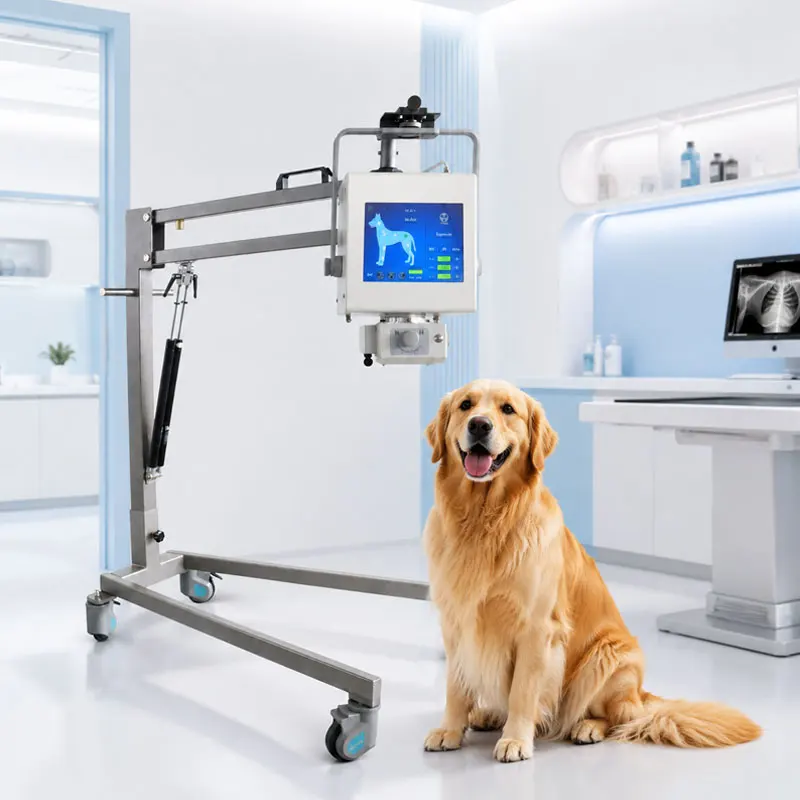 Mobile Veterinary Portable X-ray Machine, Medical Digital Hospital Scanning Equipment