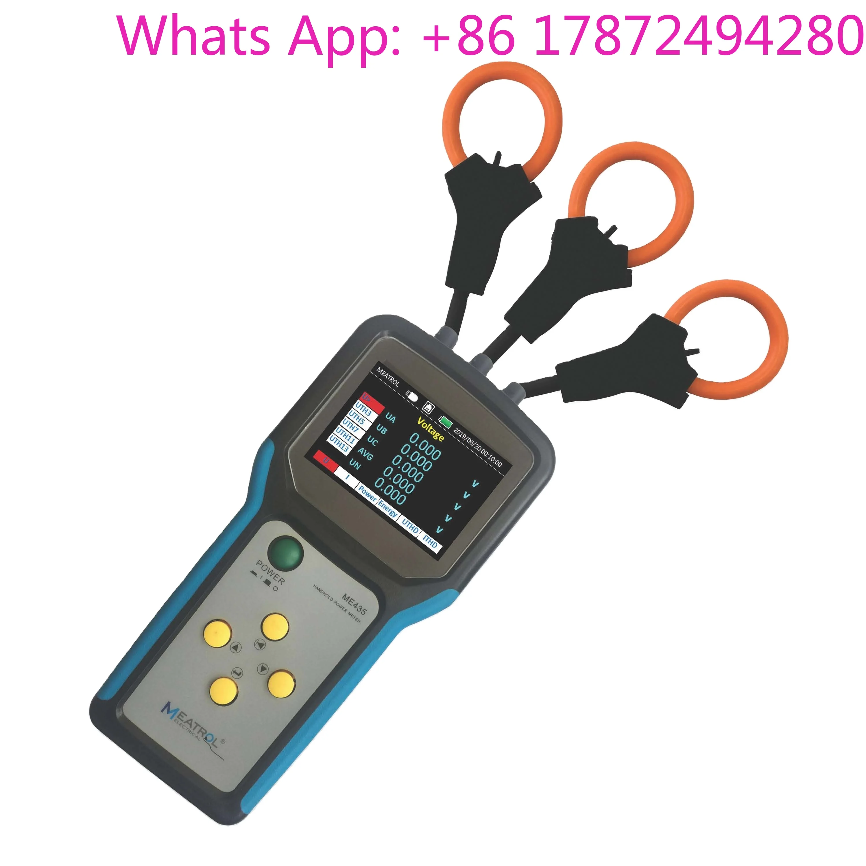 Rogowski Smart Data Logger Energy Power Meter Data Logger