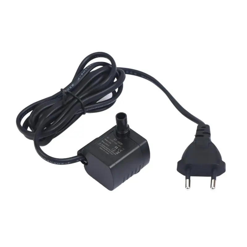 AT-1020 Mini pompa ad acqua sommergibile da 220 V CA per fontane da tavolo, caratteristiche dell'acqua interna e artigianato fai-da-te